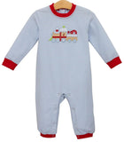 GINGERBREAD TRAIN ROMPER
