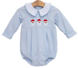 SANTA TRIO BUBBLE - BLUE