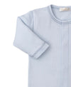 SKY TRAFFIC EMBROIDERED FOOTIE