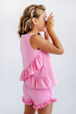 LOVE YOU BACK TOP - HAMPTONS HOT PINK