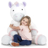 GENTLE JUMBO UNICORN STUFFED PLUSH ANIMAL