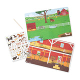 AROUND THE FARM STICKER SET