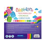 CHALK - O - RAMA BLOCK SIDEWALK CHALK - SET OF 12