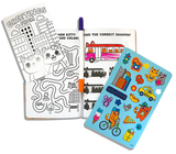 LET'S GO ACTIVITY AND COLORING KIT - KITTY IN THE CITY