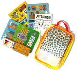 LET'S GO ACTIVITY AND COLORING KIT - KITTY IN THE CITY