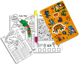 LET'S GO ACTIVITY AND COLORING KIT - ROBO DINOS