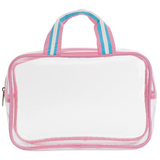 PINK LEOPARD COSMETIC BAG