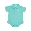 PRIM AND PROPER POLO - TURKS TEAL