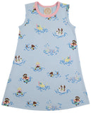 SLEEVELESS POLLY PLAY DRESS DOGGY PADDLE