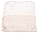 CHANGING PAD - PIMLICO PLAID - PINK OR BLUE