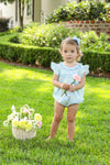 BLOOMING FLORAL RUFFLE BUBBLE