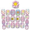 POP NAIL GLITZ - GROOVY FLOWER
