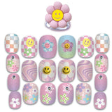 POP NAIL GLITZ - GROOVY FLOWER