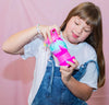 SILICONE COLLAPSIBLE WATER BOTTLE - GROOVY FLOWER