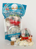 HOLIDAY SNOWGLOBE MINI KIDDOUGH PLAY PACK