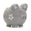 NIGHT LIGHT PIGGY BANK - GREY