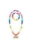 DOUBLE RAINBOW NECKLACE & RAINBOW SET