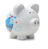 HELICOPTER PIGGY BANK