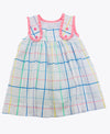 RUFFLE STRAP DRESS