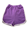 PURPLE ATHLETIC SHORTS