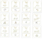 MONTH BY MONTH BABY CARDS- NEUTRAL