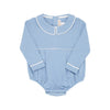 LONG SLEEVE BRADFORD BUBBLE - BARRINGTON BLUE WITH PALMETTO PEARL