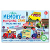 TRUCKS & A BUS LITTLE MEMORY & MATCHING GAME