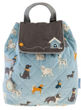 DOG QUILTED BACKPACK