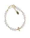 GOLD BAPTISM BRACELET