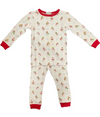 LA LUNA SNOWMAN PAJAMA SET