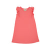 RUEHLING RUFFLE DRESS PARROT CAY CORAL