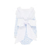 SISI SUNSUIT GREENBRIAR GARDEN WITH WORTH AVENUE WHITE