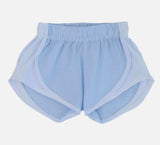 FUNTASIA TOO! ATHLETIC SHORTS - BLUE STRIPE WITH WHITE SIDES