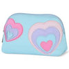 HAPPY HEARTS OVAL COSMETIC BAG