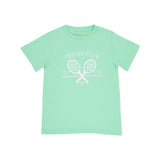 SIR PROPER'S T-SHIRT GRACE BAY GREEN TENNIS