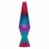 14.5" LAVA LAMP BERRY RAINBOW GLITTER