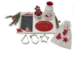 SANTA PLATTER WITH CUTTERS