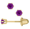 AMETHYST EARRING