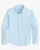 YOUTH LONG SLEEVE HARTWELL PLAID SPORTSHIRT