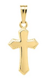 14K GF CROSS P586A