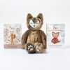 FOX SILKEN WITH BOOK