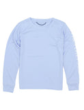 BOYS TIDAL RASHGUARD LIGHT BLUE