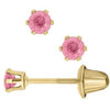 PINK TOURMALINE EARRING