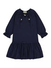 ANNE DRESS- NAVY