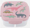 PINK DINO SNACK BOX WITH ICE PACK