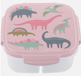 PINK DINO SNACK BOX WITH ICE PACK