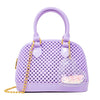 JELLY BEAD BOWLING BAG- PURPLE