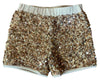 SEQUIN SHORT - GOLD