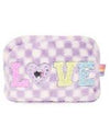 LOVE CHECKERED TOTE