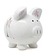 PINK BOHEMIAN PIGGY BANK